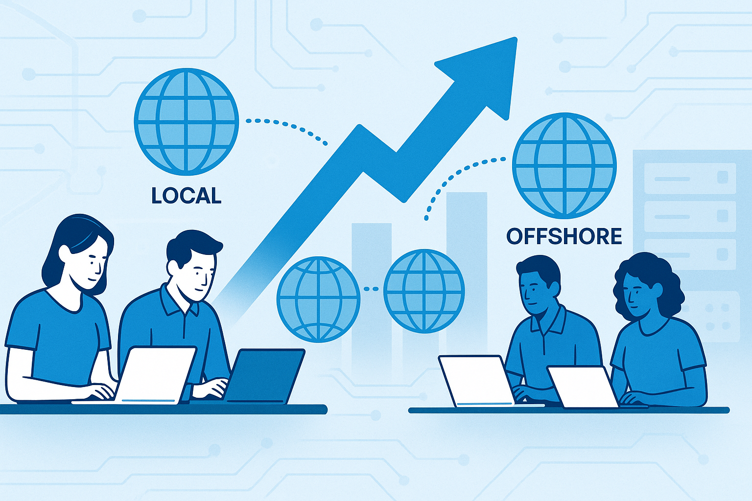 How MSPs Are Winning with Offshore IT Staffing - IT Staffing Costs